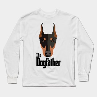 Home Security Doberman The Dogfather Long Sleeve T-Shirt